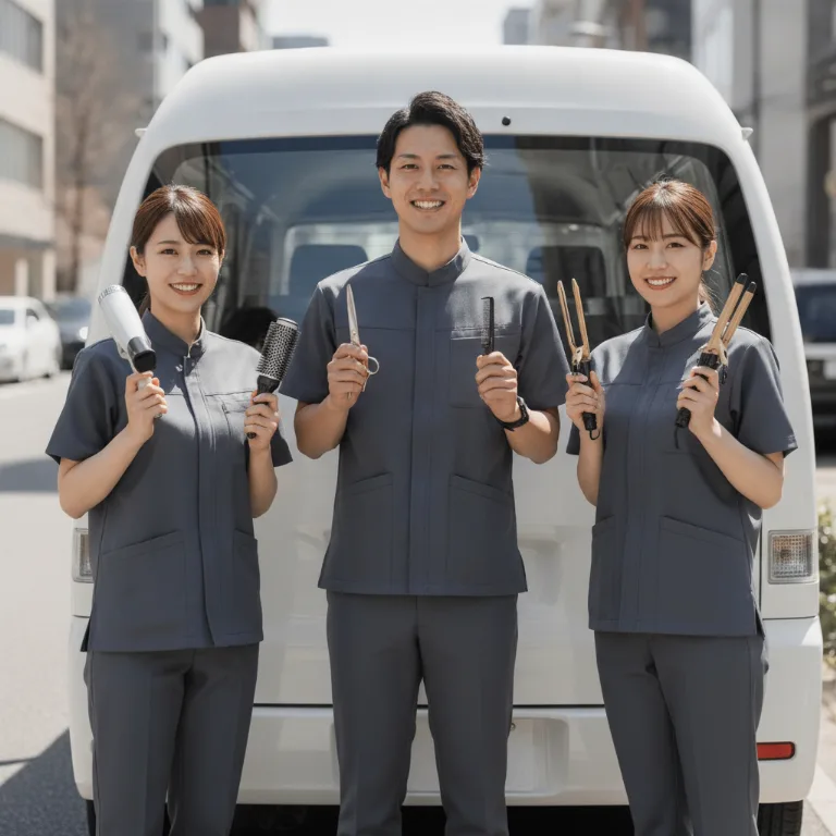 高級美容室 のチーム: 小山市